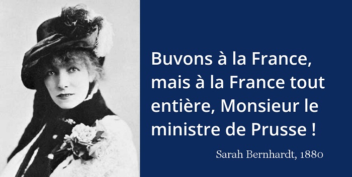 Sarah Bernhardt citation