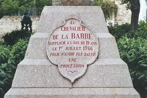 chevalier de la Barre