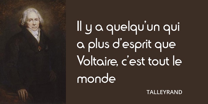 Citation Talleyrand Voltaire