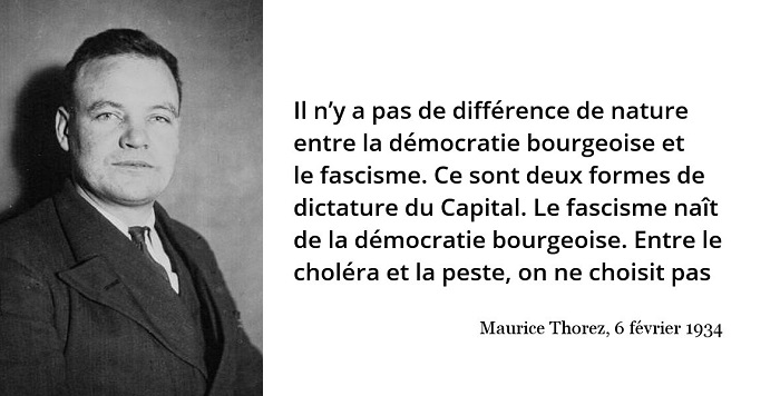 Maurice Thorez citation