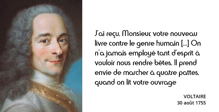 voltaire rousseau citation