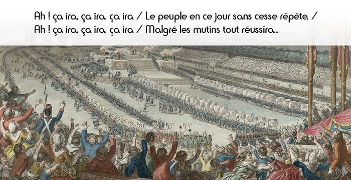 ah ça ira chanson révolution