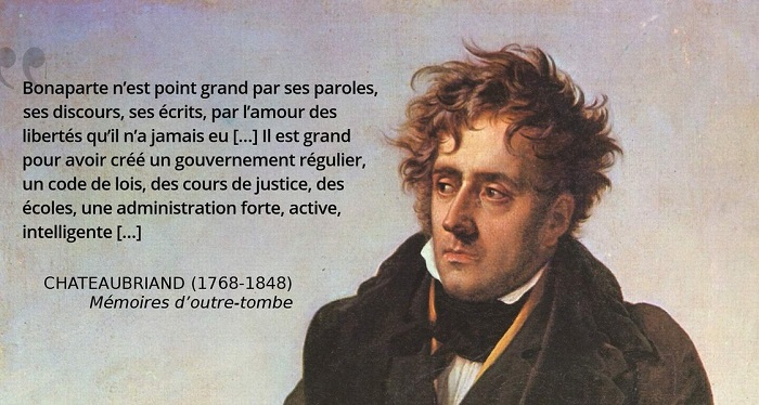 chateaubriand citation bonaparte