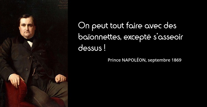 Prince Napoléon citation