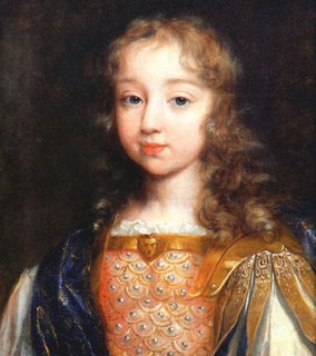 « Comment vous appelez-vous à présent ? — Louis XIV, mon papa. — Pas encore, mon fils, pas encore, mais ce sera peut-être pour bientôt. »